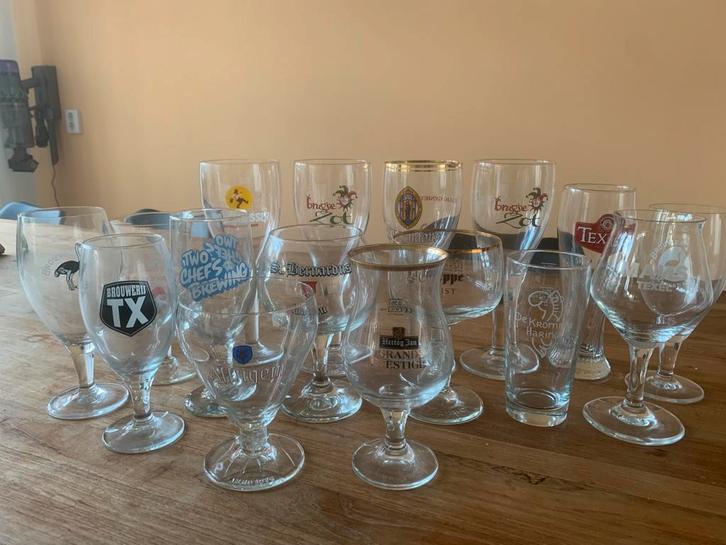 Speciaalbierglazen, Verzamelen, Glas en Borrelglaasjes, Zo goed als nieuw, Overige typen, Ophalen