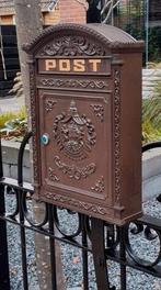 Klassieke Engelse Brievenbus Post Gietaluminium Postbus, Tuin en Terras, Brievenbussen, Ophalen of Verzenden, Nieuw