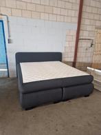 Boxspring luxor 7 Zone Pocketveringmatras Matras, Verzenden, Zwart, 180 cm, 200 cm