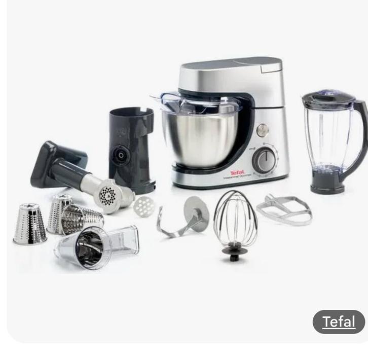 Tefal Masterchef Gourmet Keukenmachine, Witgoed en Apparatuur, Keukenmixers, Gebruikt, 4 liter of meer, 3 snelheden of meer, Ophalen