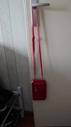 Rode portemonnee schoudertas, Ophalen of Verzenden, Zo goed als nieuw, Rood