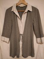 Canda blouse met topje, Maat 38/40 (M), Ophalen of Verzenden, Grijs, Gedragen