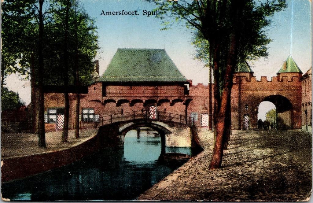 Amersfoort - Spui (1930), Verzenden, 1920 tot 1940, Gelopen, Utrecht