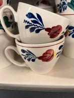 Diverse kop en schotel boerenbont, Ophalen of Verzenden, Zo goed als nieuw, Kop(pen) en/of Schotel(s), Aardewerk