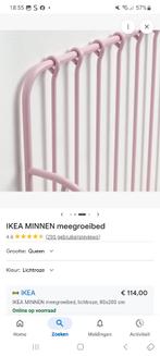 Kinderbed Ikea, Kinderen en Baby's, Kinderkamer | Bedden, 70 tot 85 cm, Zo goed als nieuw, Matras, 140 tot 160 cm