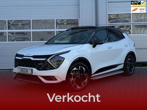 Kia Sportage 1.6 T-GDi Plug-in Hybrid AWD GT-PlusLine / PANO, Auto's, Kia, Bedrijf, Te koop, Sportage, 360° camera, 4x4, ABS, Achteruitrijcamera
