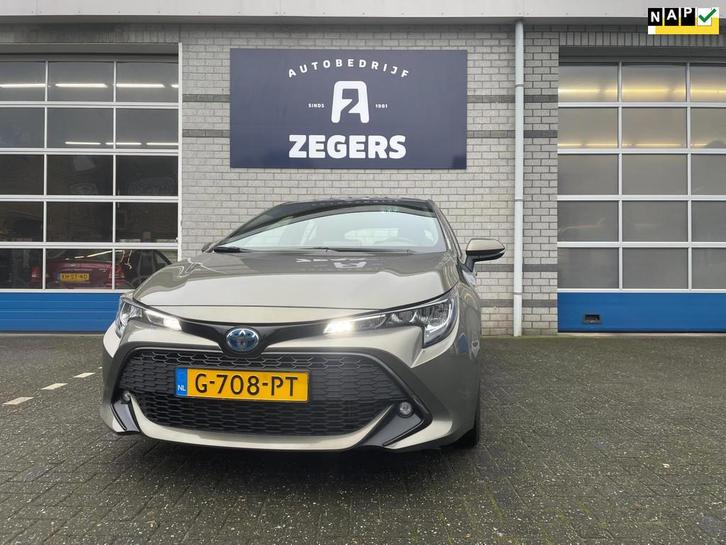Toyota Corolla 1.8 Hybrid Dynamic INCL 12 MAANDEN BOVAG GARA, Auto's, Toyota, Bedrijf, Te koop, Corolla, ABS, Achteruitrijcamera