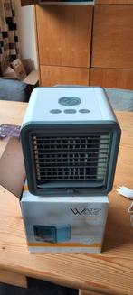 Ventilator met bevochter, Tafel- of Grondventilator, Minder dan 60 m³, Ventileren, 3 snelheden of meer