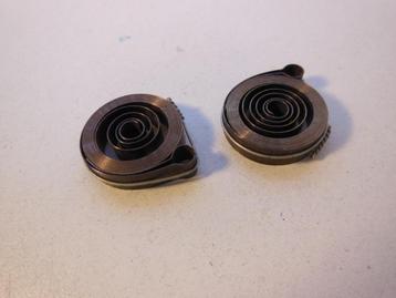  2  x KLOKVEREN - 7mm breed - 25 mm NIEUW  beschikbaar voor biedingen