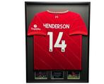 Jordan Henderson Liverpool 20/21 Ingelijst Thuis Shirt, Buitenlandse clubs, Soccersignings.nl, Shirt, Nieuw