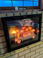 Led Schilderij - Volkswagen Kever - “Beetle 1964” + Lampjes, Ophalen, Zo goed als nieuw