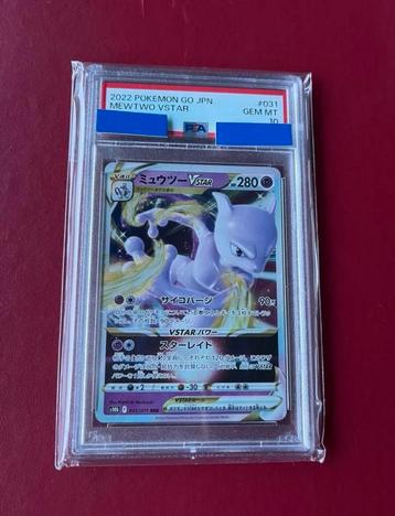 Mewtwo VSTAR 031 PSA 10 40€ incl verzenden beschikbaar voor biedingen