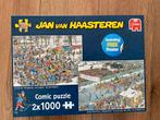Te Koop: Jan van Haasteren comic puzzle 2x 1000 stukjes, Ophalen, 500 t/m 1500 stukjes, Nieuw, Legpuzzel