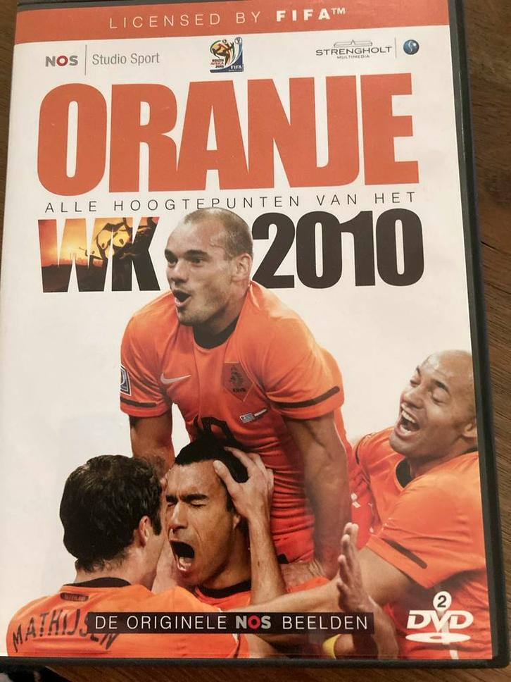 Oranje WK 2010 DVD - Alle hoogtepunten!, Cd's en Dvd's, Dvd's | Sport en Fitness, Zo goed als nieuw, Documentaire, Voetbal, Alle leeftijden