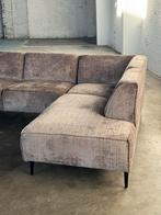 U-bank Stilo Velours | Newprice €2549 (SHOWMODEL), Metaal, Hoekbank, 300 cm of meer, Ophalen of Verzenden