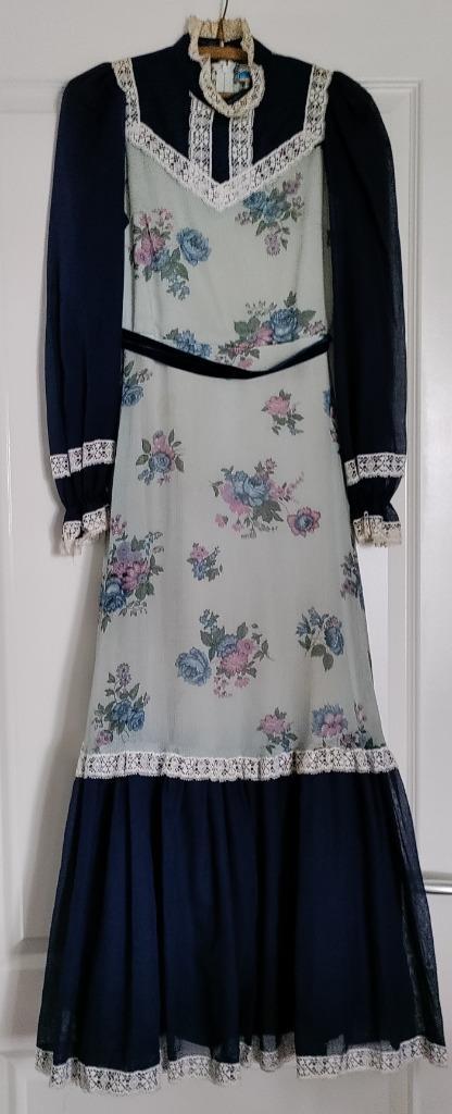 Vintage meisjesjurk Paula Lee, Antiek en Kunst, Curiosa en Brocante, Ophalen of Verzenden