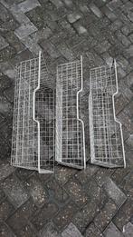 3 Metalen Draadmanden, Verzenden, Gebruikt