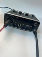 Audio interface behringer, Ophalen of Verzenden, Zo goed als nieuw, Overige instrumenten