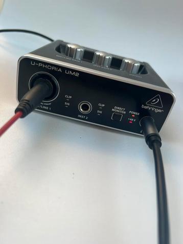 Audio interface behringer beschikbaar voor biedingen