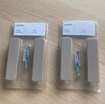 Hackas Ikea Handgrepen 2x2 stuks 100mm beige, Doe-het-zelf en Verbouw, Hang- en Sluitwerk, Ophalen of Verzenden, Zo goed als nieuw