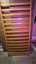 Eenpersoonsbed lattenbodem 90x200 inclusief matras, Ophalen of Verzenden, Zo goed als nieuw, Eenpersoons, 90 cm