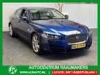 Jaguar XE 2.0 PORTFOLIO AUTOMAAT LEDER NAVIGATIE CRUISE CONT, Beige, 4 cilinders, Blauw, Bedrijf