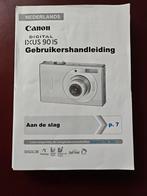 Canon IXUS 90 IS Digital Gebruikershandleiding, Ophalen of Verzenden, Overige merken