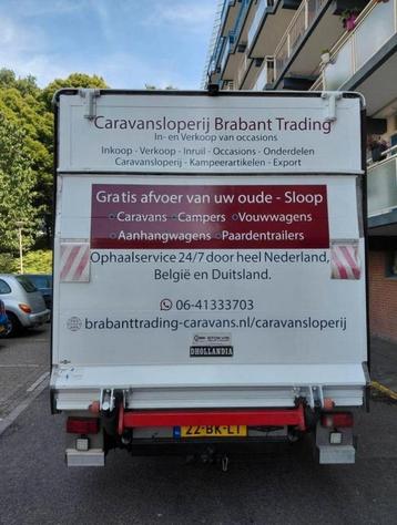 Gratis afvoer van uw oude caravans 24/7 service  beschikbaar voor biedingen