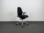 RH Logic Bureaustoel 300 - Zwart - Aluminium voetkruis, Gebruikt, Zwart, Ophalen