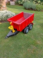 Rolly toys aanhanger met afzetbak, Ophalen, Zo goed als nieuw, Overige typen, 80 kg of meer