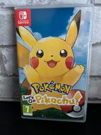 Nintendo switch pokemon Pikachu, Vanaf 7 jaar, Avontuur en Actie, Gebruikt, Ophalen of Verzenden
