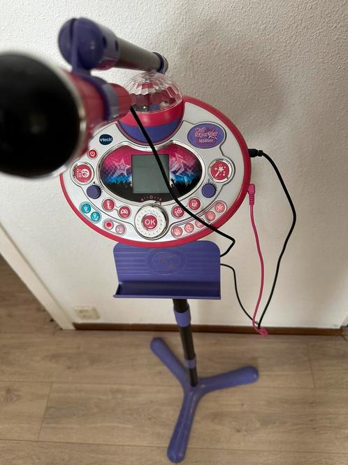 VTech Kidi Super Star Light Show – Karaoke met Microfoon, Kinderen en Baby's, Speelgoed | Vtech, Zo goed als nieuw, Ophalen