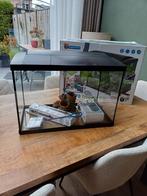 Aqaurium  van SuperFish, Start 70 Tropical Kit, zwart, Ophalen, Gebruikt, Verlichting of Verwarming