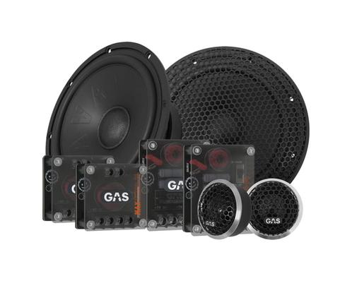 GAS Audio Power MAX K2-64 6.5'' / 16.5 cm component set, Auto diversen, Autospeakers, Nieuw, Ophalen of Verzenden