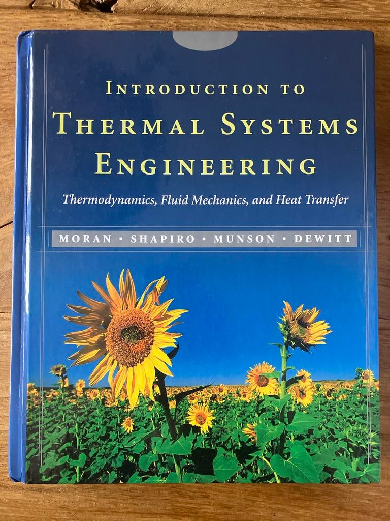 Introduction to Thermal Systems Engineering, Ophalen of Verzenden, Beta, Zo goed als nieuw, HBO