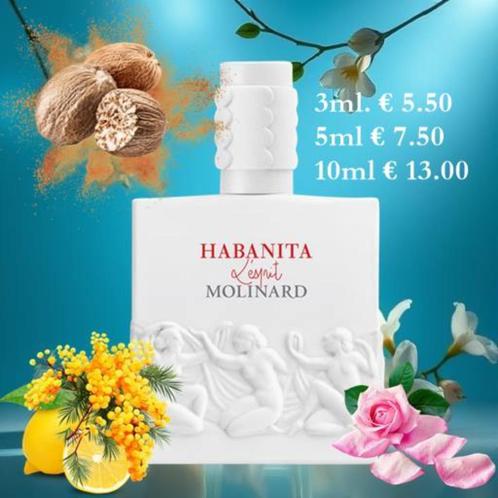 Habanitha L`Esprit Eau de Parfum Molinard, Sieraden, Tassen en Uiterlijk, Uiterlijk | Parfum, Nieuw, Ophalen of Verzenden