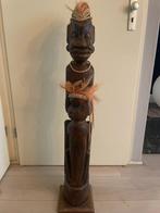 Houtsnijwerk afrikaans beeld, Antiek en Kunst, Kunst | Beelden en Houtsnijwerken, Ophalen of Verzenden
