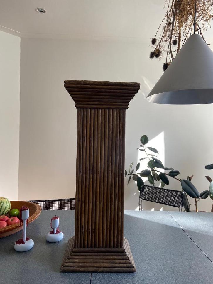 vintage plantenstandaard kolom, Verzamelen, Retro, Huis en Inrichting, Ophalen of Verzenden