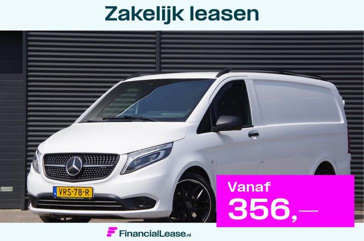 Mercedes-Benz Vito L2 150PK 3-ZITS, LED, TREKHAAK, CAMERA, A, Auto's, Bestelauto's, Bedrijf, Lease, Financial lease, 4x4, ABS