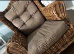 Fauteuil, Huis en Inrichting, Fauteuils, Ophalen, Gebruikt, 100 tot 125 cm, Riet of Rotan