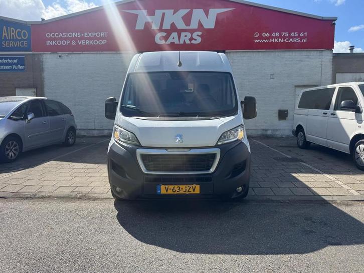 Peugeot BOXER 335 2.2 BlueHDi 165 L3H2 Pro Airco cruise Came, Auto's, Bestelauto's, Bedrijf, Te koop, ABS, Achteruitrijcamera