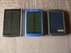 Powerbanks, inclusief zonnepanelen voor opladen., Ophalen of Verzenden, Gebruikt