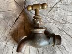 Regenton kraan Brons Bronzen brocante vintage, Ophalen of Verzenden, Zo goed als nieuw