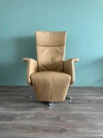 Zeer nette leren relax fauteuil / relax stoel beige, Huis en Inrichting, Fauteuils, Ophalen, Nvt, Nvt, Nvt