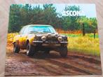 1974 leuke Opel Ascona folder, Ophalen of Verzenden, Zo goed als nieuw, Opel