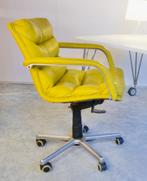 bureaustoel channel Geoffrey Harcourt Artifort leer 70s 80s, Ophalen, Gebruikt, -, Artifort