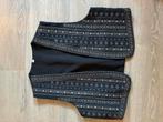Zwarte Gilet met Pailletten - Maat L (past M), Kleding | Dames, Bodywarmers, Ophalen of Verzenden, Gedragen, Maat 42/44 (L), Zwart
