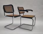 4x Cesca stoel S32/S64 eetkamertoel webbing Marcel Breuer, Antiek en Kunst, Antiek | Meubels | Stoelen en Banken, Ophalen