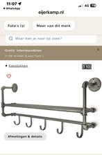 Kapstok industriële, Huis en Inrichting, Zo goed als nieuw, Minder dan 100 cm, Metaal, Ophalen