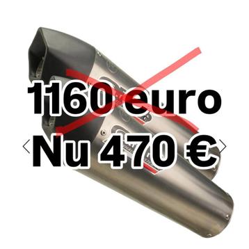 als NIEUW GPR uitlaat dempers zzr1400 zzr 1400 incl e keur  beschikbaar voor biedingen